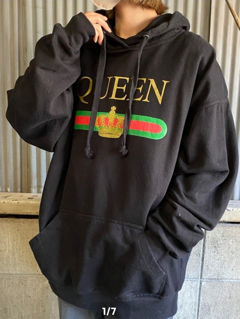 Three layer cross hoodie